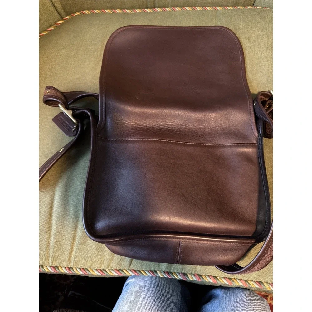 Vintage Coach Patricia's Legacy In Loden 9951 Deep Rich‎ Brown